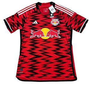Adidas New‎ York Red Bulls 2024 2025 Home Authentic Jersey Red Mens Large HZ8202